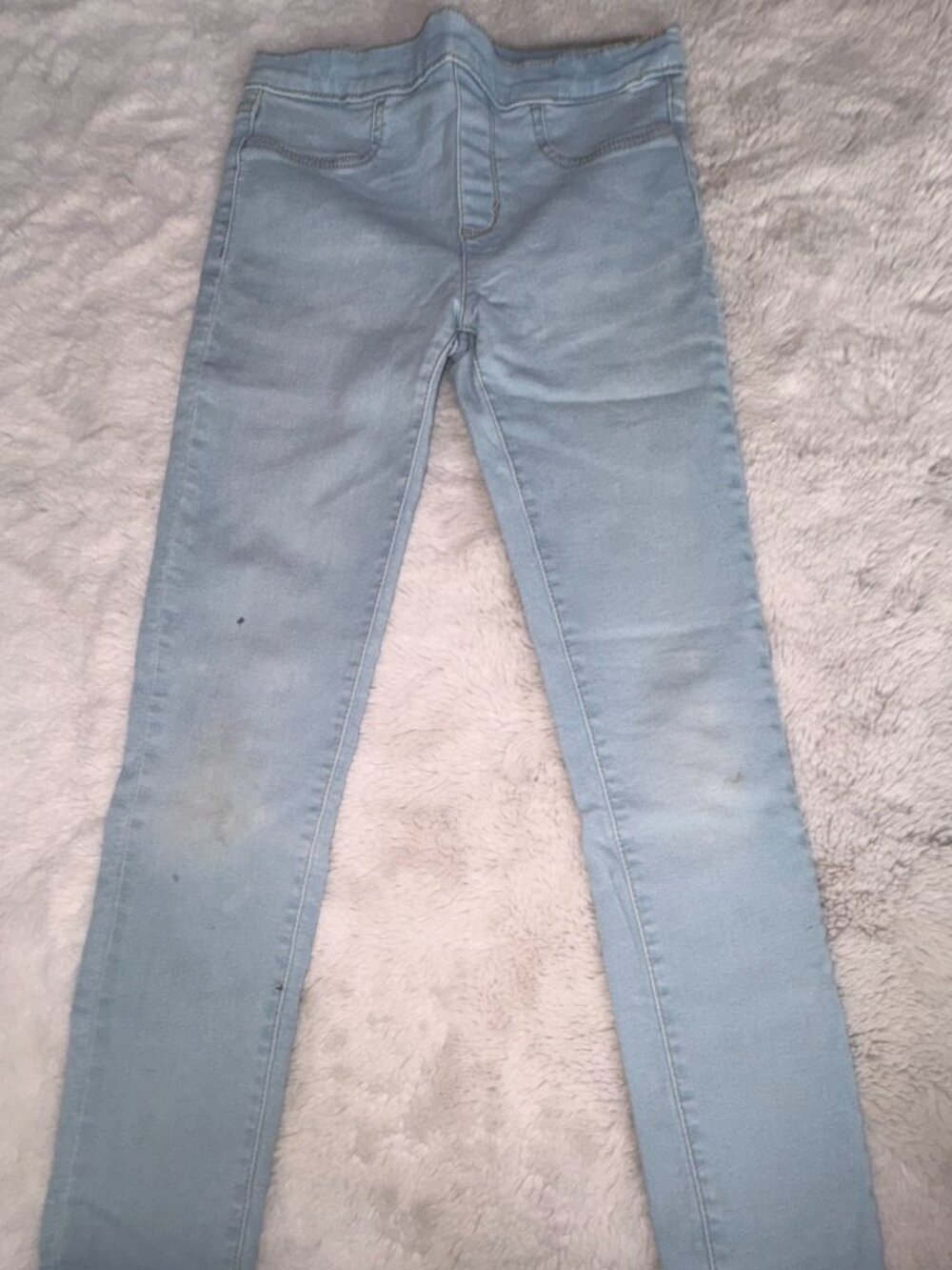 Levi's Girls Light Wash Distressed Jeans size 10